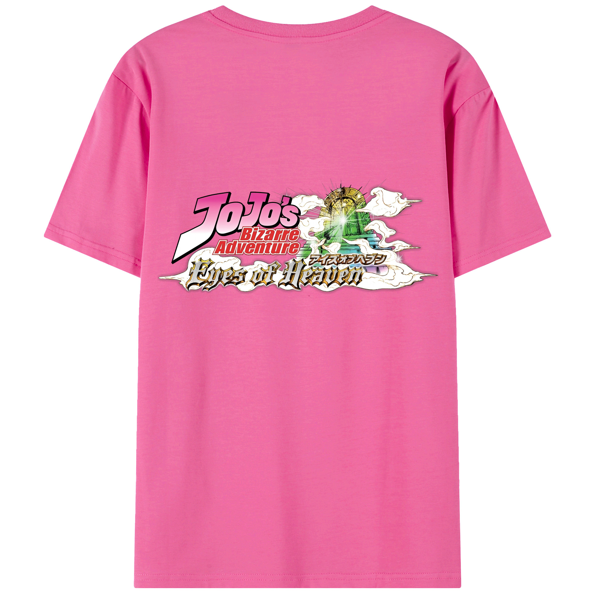（画像用） ジョジョの奇妙な冒険 JoJo's Bizarre Adventure レディース半袖Tシャツ(バックプリント)